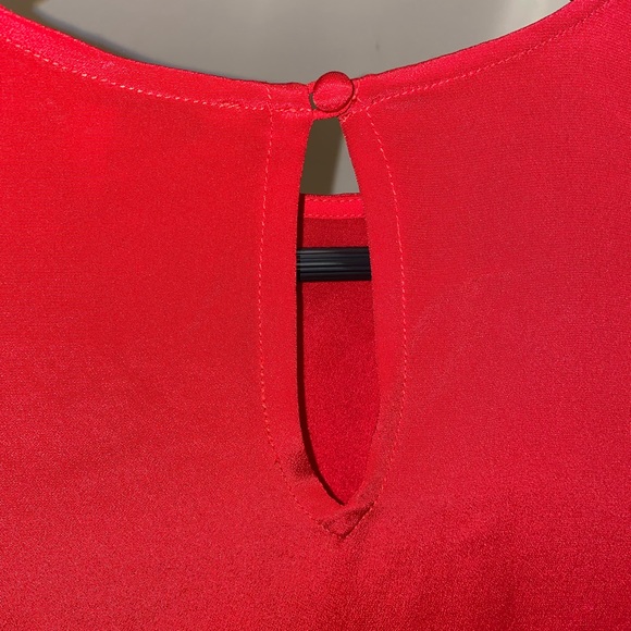 ALEXIS - Ruffle-Trim Asymmetric Dress - Picture 4 of 6